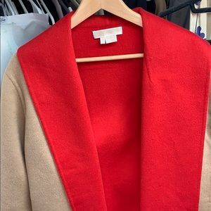 Michael Kors wool/cashgora coat